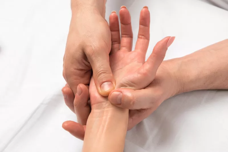 Handreflexzonen Massage Handreflexzonen Massage